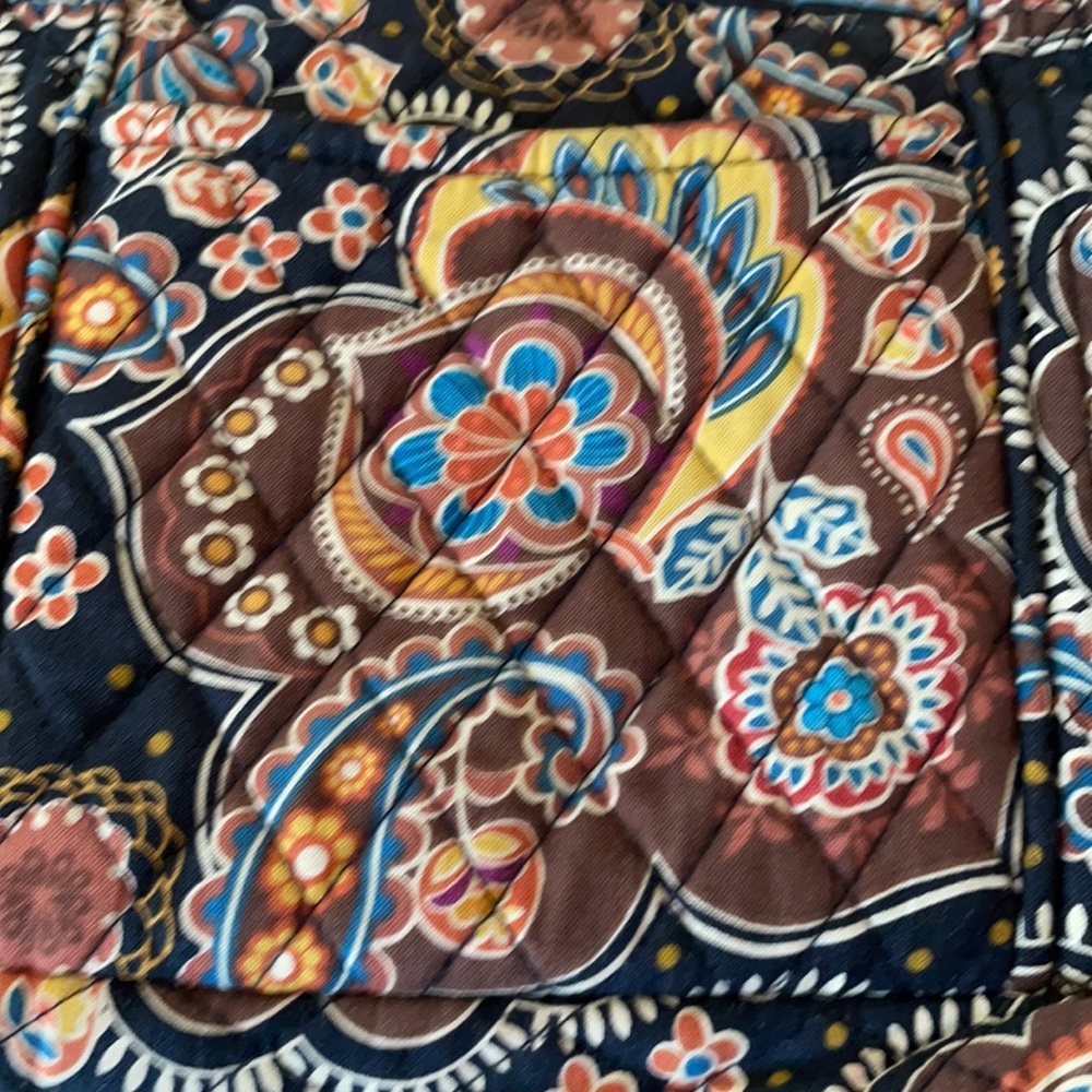 Vera Bradley Tote Maddie Kensington Brown - Picture 13 of 16
